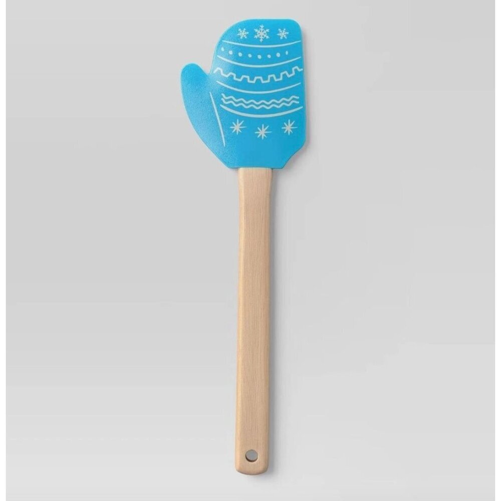 Target Christmas Figural Mitten Spatula Blue Wondershop™ Silicone Baking
